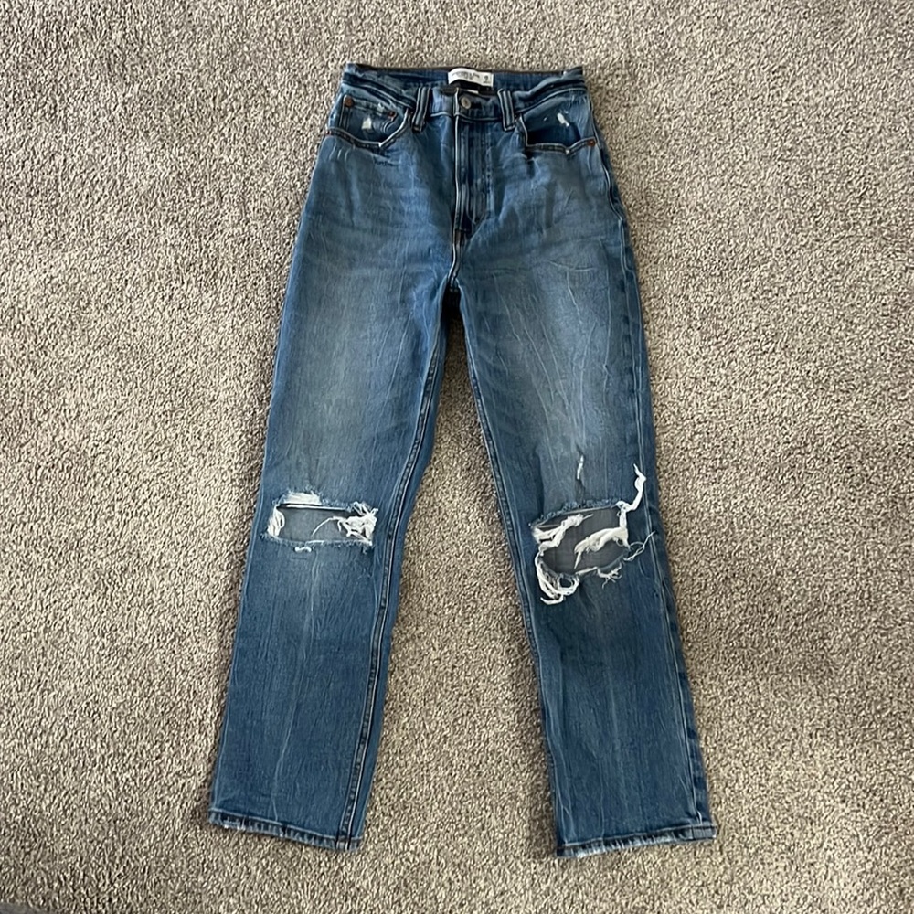 Abercrombie curve love jeans
